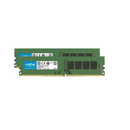Fotografija izdelka Crucial 32GB Kit (2 x 16GB) DDR4-3200 UDIMM PC4-25600 CL22, 1.2V