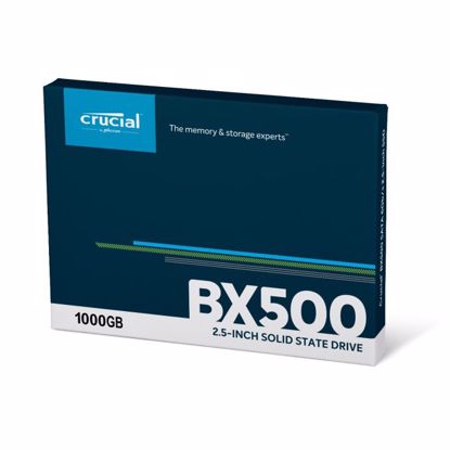 Fotografija izdelka Crucial BX500 1TB 3D NAND SATA 2.5 SSD