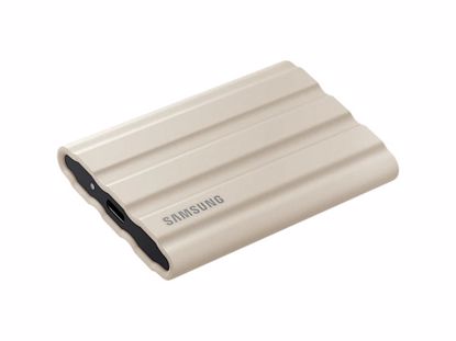 Fotografija izdelka Zunanji SSD 1TB Type-C USB 3.2 Gen2 NVMe, IP65, Samsung T7 Shield, bež, MU-PE1T0K