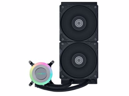 Fotografija izdelka Komplet za tekočinsko hlajenje AIO Liquid Cooler Lian Li GA II Lite 240 Performance, črn