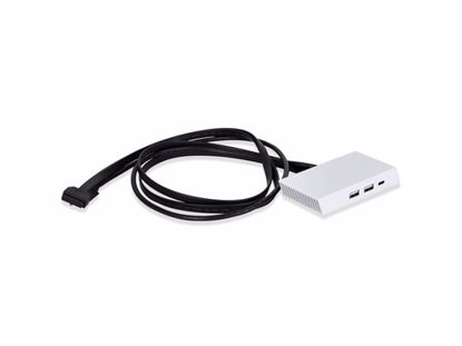 Fotografija izdelka Razširitveni kit za Lian Li O11 Dynamic EVO, EVO RGB Midi-Tower, bela