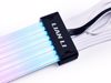 Fotografija izdelka Kabel Lian Li Strimer Plus V2 12VHPWR, 3x 8 v 16-Pin, 8 LED, 335mm, RGB, za grafično kartico