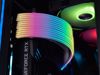 Fotografija izdelka Kabel Lian Li Strimer Plus V2 Triple 8-Pin RGB PCIe, za grafično kartico, 30 cm