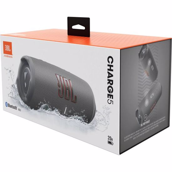 Fotografija izdelka JBL Charge 5 brezžični Bluetooth zvočnik, siv