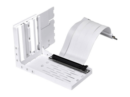 Fotografija izdelka Univerzalni vertikalni nosilec grafične kartice Lian Li, PCIe 4.0, bel