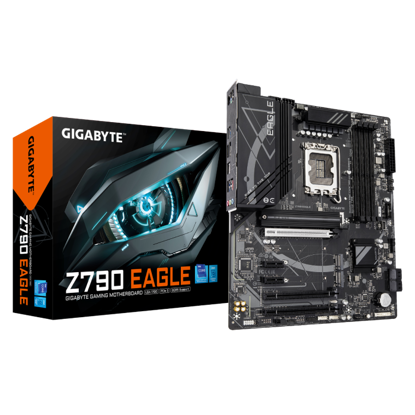 Fotografija izdelka GIGABYTE Z790 EAGLE, DDR5, SATA3, USB3.2Gen2, DP, 2.5GbE, LGA1700 ATX