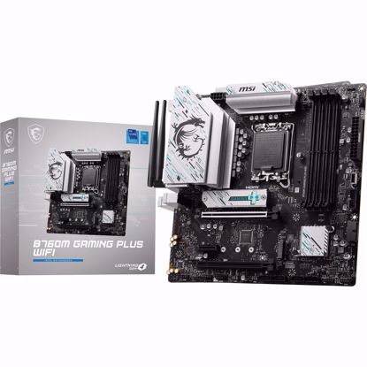 Fotografija izdelka MSI B760M GAMING PLUS WIFI, LGA1700, DDR5