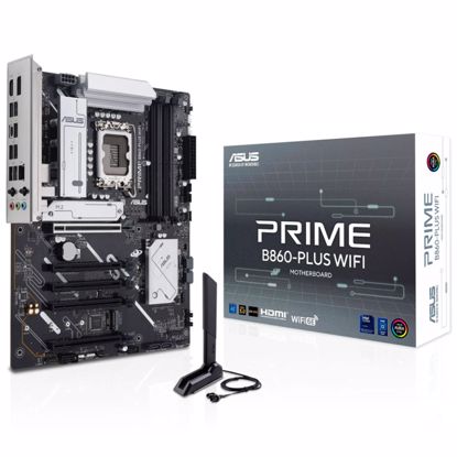 Fotografija izdelka ASUS Prime B860-PLUS WiFi LGA1851 ATX osnovna plošča