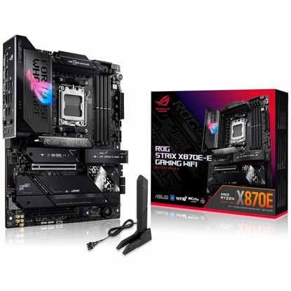 Fotografija izdelka ASUS ROG Strix X870E-E Gaming WiFi AM5 DDR5 ATX osnovna plošča