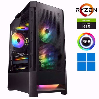 Fotografija izdelka @Gamer Ryzen7 7800X3D / 16GB DDR5 / SSD 1TB  NVMe / RTX 5070-12GB / Windows 11 / Gaming namizni