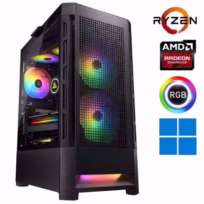 Fotografija izdelka @Gamer Ryzen7 7800X3D / 32GB DDR5 / SSD 2TB  NVMe / AMD RX9060 XT-16GB / Windows 11 / Gaming namizni