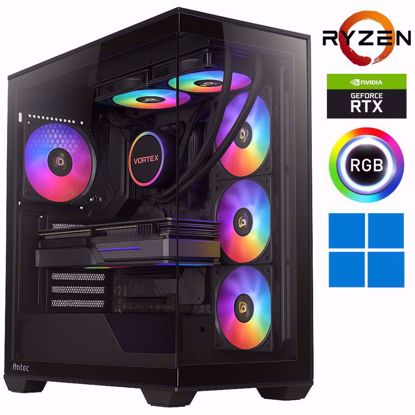 Fotografija izdelka @Gamer-II Ryzen7 7800X3D / 32GB DDR5 / SSD 2TB  NVMe / RTX 5070Ti-16GB / Vodno hlajenje / Windows 11 / Gaming namizni