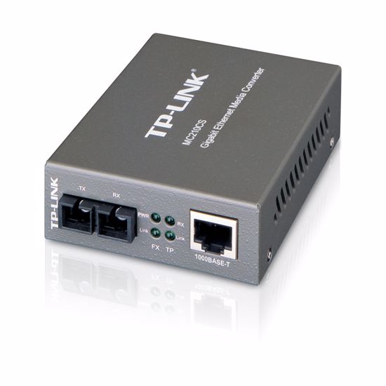 Fotografija izdelka TP-LINK Omada MC210CS gigabit single-mode media converter