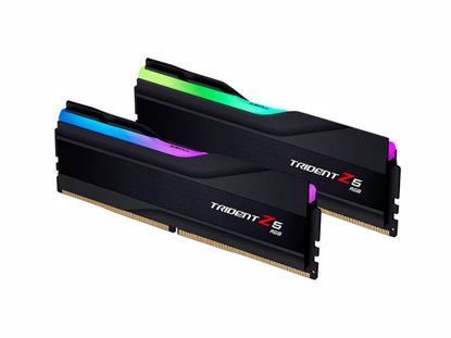 Fotografija izdelka RAM DDR5 64GB Kit (2x 32GB) PC5-48000 6000MT/s CL30 1.4V, G.SKILL Trident Z5 RGB, Intel XMP