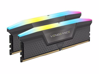Fotografija izdelka RAM DDR5 64GB Kit (2x 32GB) 6000MT/s CL40 1.35V, Corsair Vengeance RGB