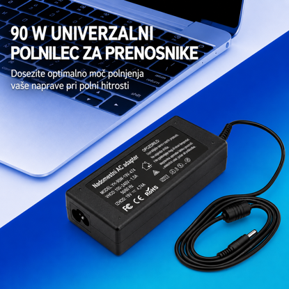 Fotografija izdelka Univerzalni polnilec za prenosne računalnike 90W