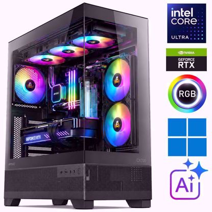 Fotografija izdelka iGamer-II Ultra 5-225F | 32GB DDR5 | SSD 1TB NVMe | RTX 5070-12GB | Vodno hlajenje | Windows 11 | Gaming namizni