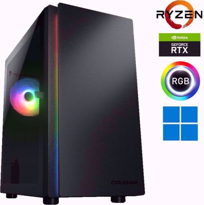 Fotografija izdelka @Gamer Ryzen 5 5500 | 32GB DDR4 | SSD 1TB NVMe | RTX 5060-8GB | Windows 11 | Gaming namizni