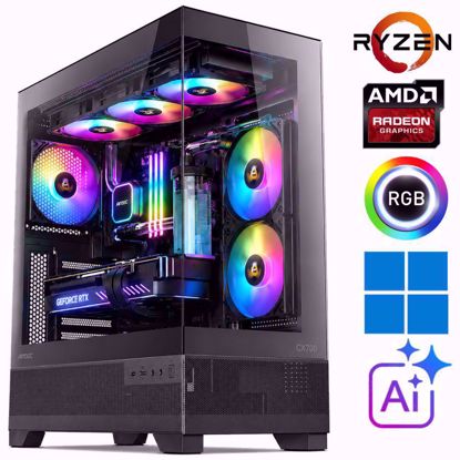 Fotografija izdelka @Gamer-II Ryzen7 5800XT | 32GB DDR4 | SSD 2TB NVMe | AMD RX9070XT-16GB | Vodno hlajenje | Windows 11 | Gaming namizni