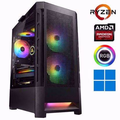 Fotografija izdelka @Gamer Ryzen7 9800X3D | 32GB DDR5 | SSD 2TB  NVMe | AMD RX9060 XT-16GB | Windows 11 | Gaming namizni