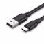 Fotografija izdelka UGREEN USB-A 2.0 na USB-C kabel 1.5m (črn) - polybag