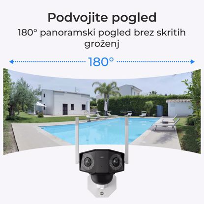 Fotografija izdelka Reolink IP Kamera  DUO serija W730 4K, Zunanja, dvojna leča Panorama 180 stopinj