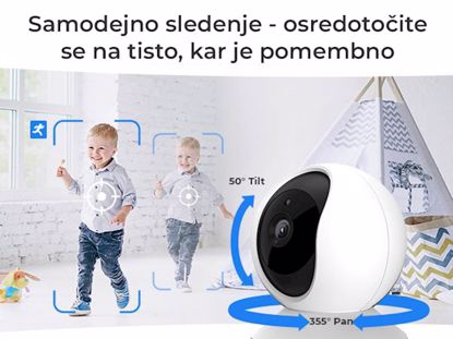 Fotografija izdelka Reolink IP Kamera  E serija E330 Wi-fi, Notranja, 4MP, Auto sledenje,Bela
