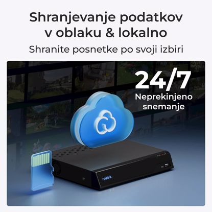 Fotografija izdelka REOLINK IP KAMERA  E SERIJA E540 5MP, Zunanja, Pan&Tilt, 3x optični zoom