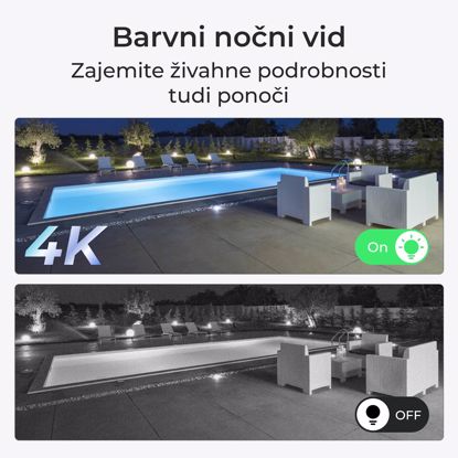 Fotografija izdelka Reolink IP Kamera  DUO serija B750 4K, 180° Panorama, Zunanja, Baterijska, Wi-fi