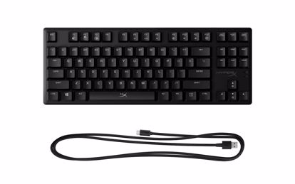 Fotografija izdelka Tipkovnica HP HyperX Alloy Origins Core RGB, mehanična, HyperX Red Switch, linear, US