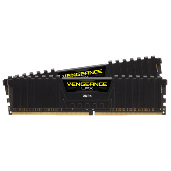 Fotografija izdelka Corsair VENGEANCE LPX 16GB (2 x 8GB) DDR4 DRAM 3000MHz PC4-24000 CL15, 1.2V/1.35V