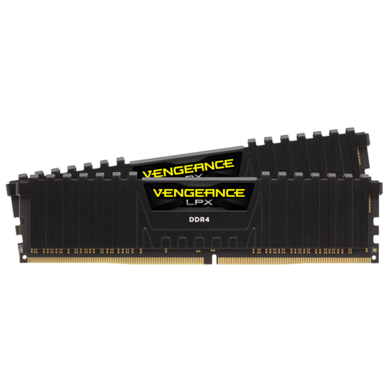 Fotografija izdelka Corsair VENGEANCE LPX 64GB (2 x 32GB) DDR4 DRAM 3000MHz PC4-24000 CL16, 1.35V