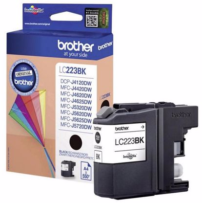 Fotografija izdelka Brother Kartuša LC223BK, črna, 550 strani MFC-J4620DW