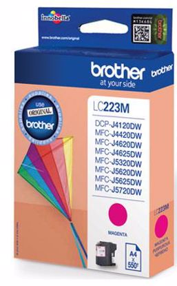 Fotografija izdelka Brother Kartuša LC223M, magenta, 550 strani MFC-J4620DW
