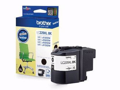 Fotografija izdelka Brother Kartuša LC229XLBK, črna, 2.400 strani MFC-J5320DW/5620DW/5720DW