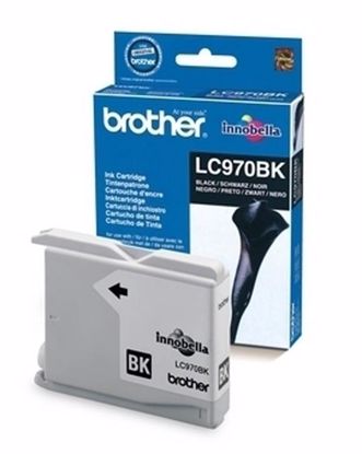 Fotografija izdelka Brother Kartuša LC970BK, črna, 350 strani DCP135/150/235 MFC235/260