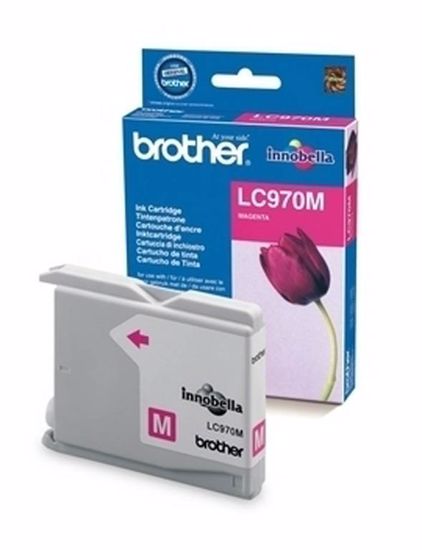 Fotografija izdelka Brother Kartuša LC970M, magenta, 300 strani DCP135/150/235 MFC235/262